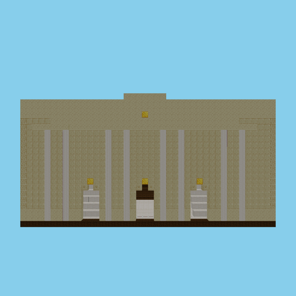Baroque Opera Theatre (bare baseline) front view