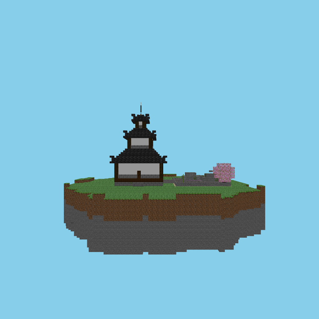 autoeval guided - japanese pagoda front view