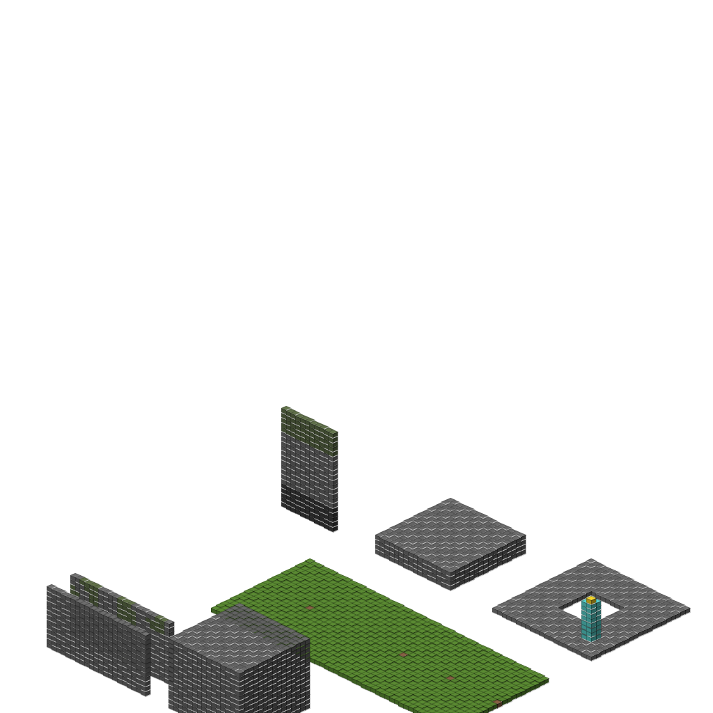Focused Bug Tests, isometric render