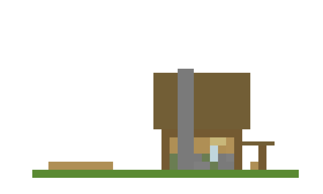Cozy Medieval Cottage side view