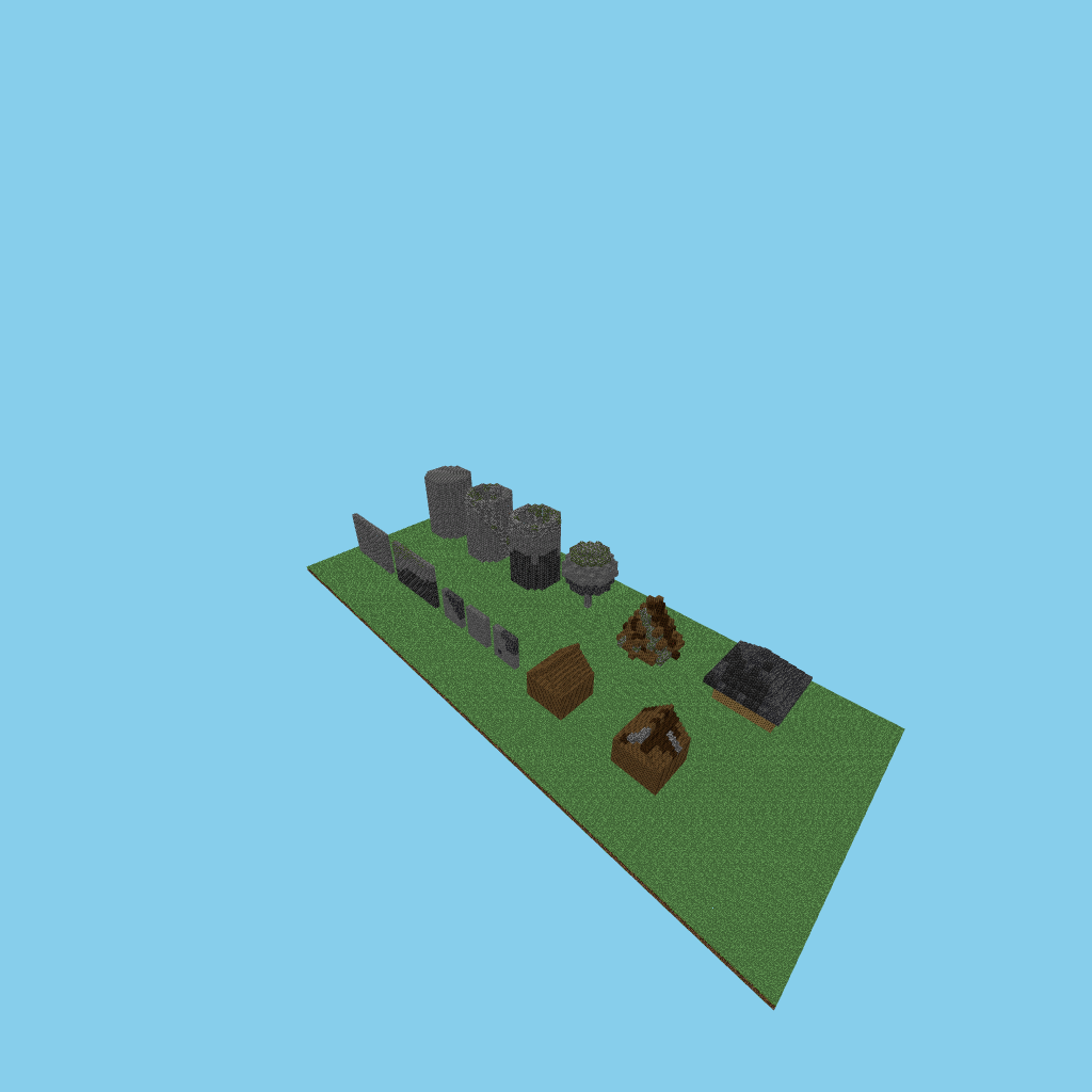 Untitled Build, isometric render
