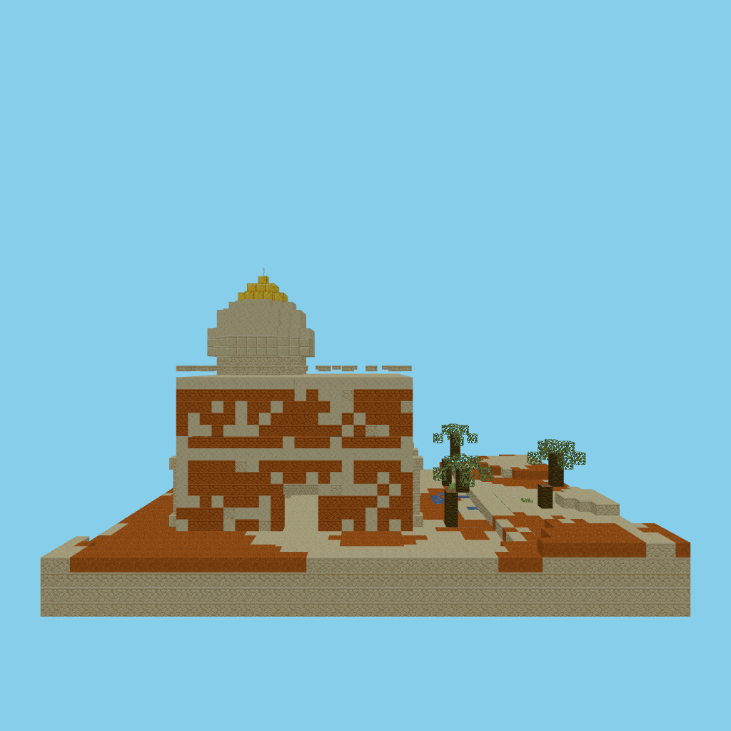 Desert oasis trading post (indexed) front view