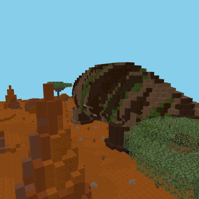 Pangolin on the savanna