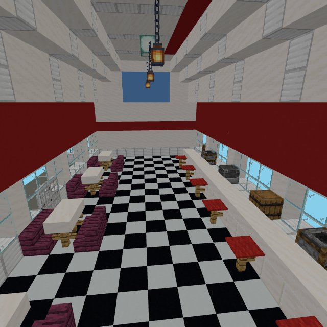 Diner interior