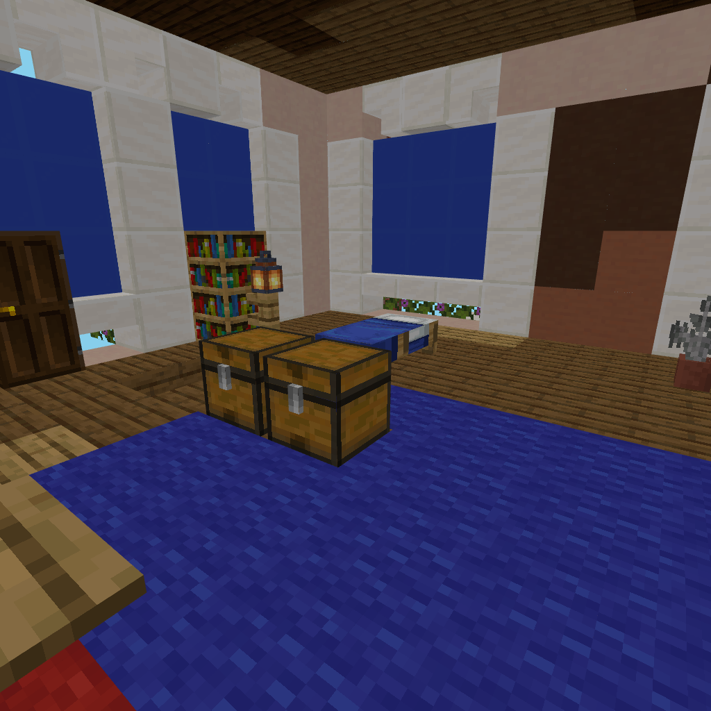Bedroom + study
