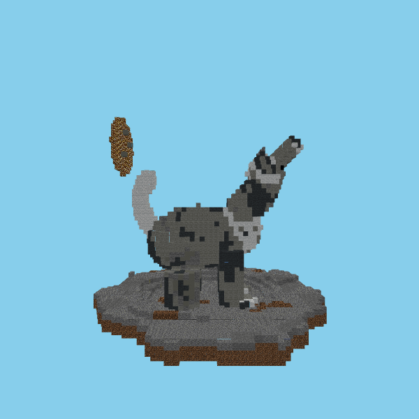 Howling wolf