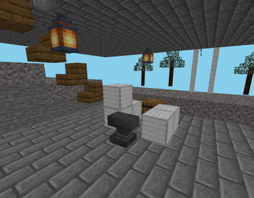 Machinery floor
