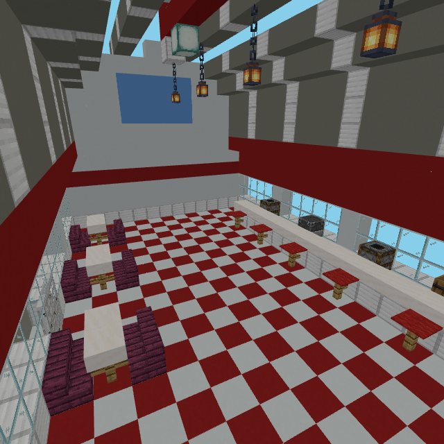 Diner interior