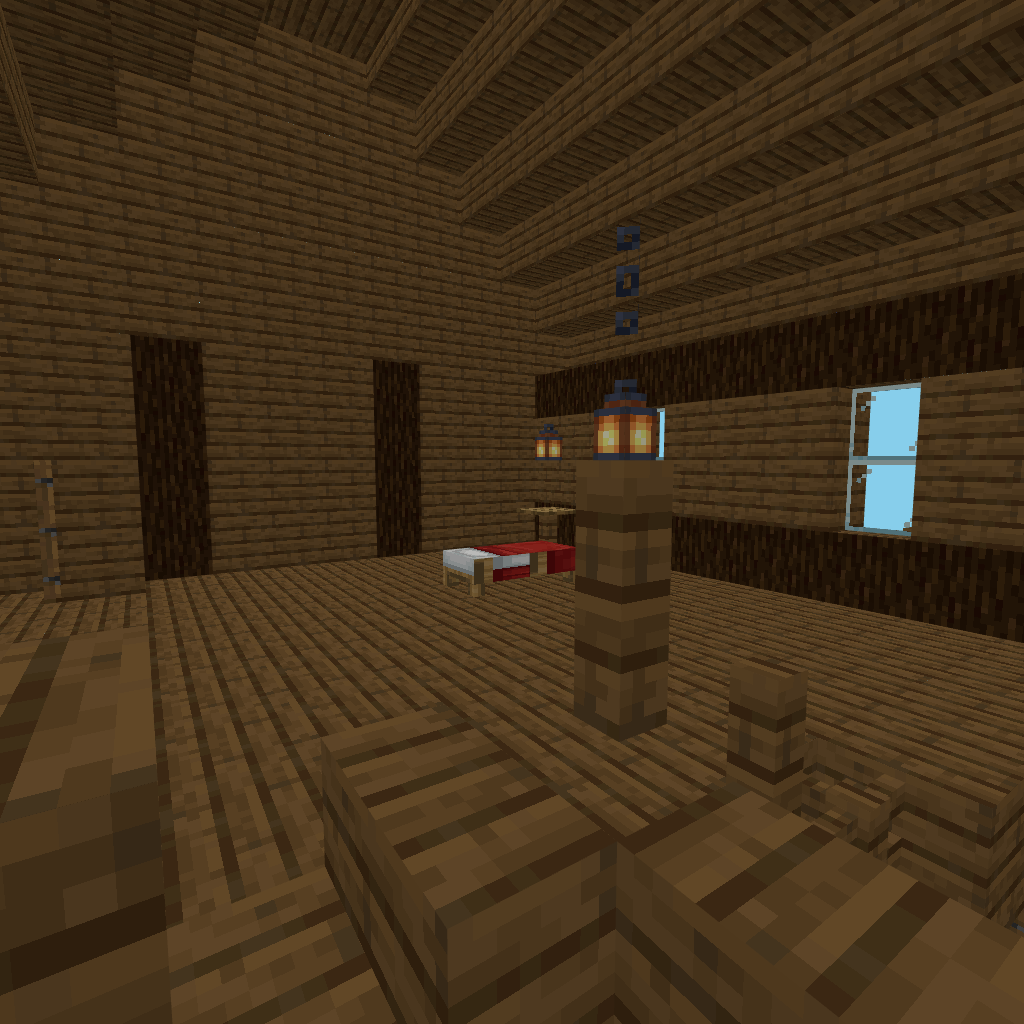 Bedroom + stairs
