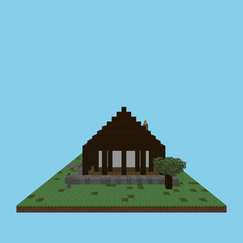 Engawa + roof