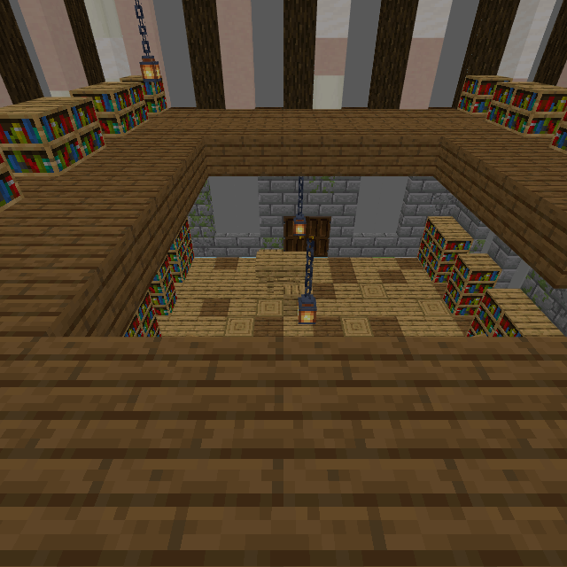 Reading hall + mezzanine