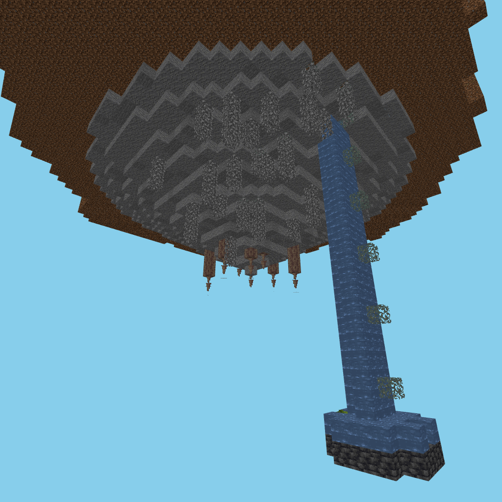 Underside + falls